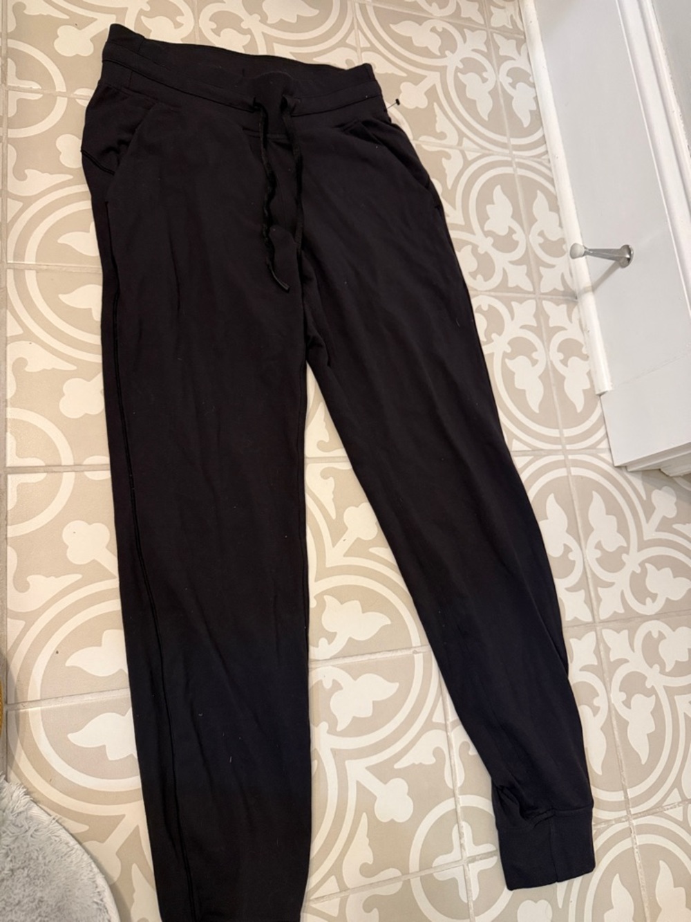 lululemon athletica Black Jogger Track Pants